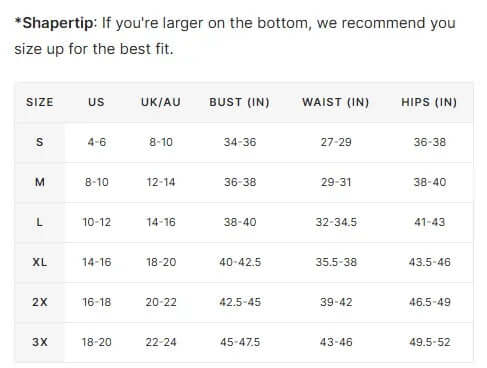 Shaped™ - Swimsuit Shapewear